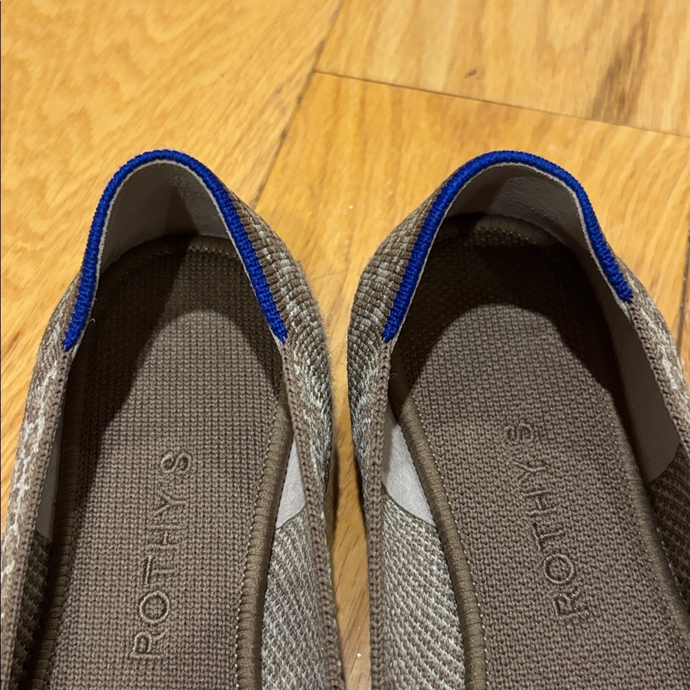 Rothy’s The Flat Round toe in Portabello Spot print 7.5 - Picture 5 of 12